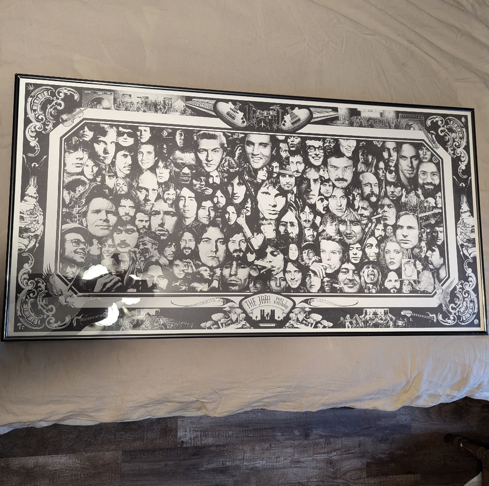 The jam part 1 vgt poster very rare. Excellent condition